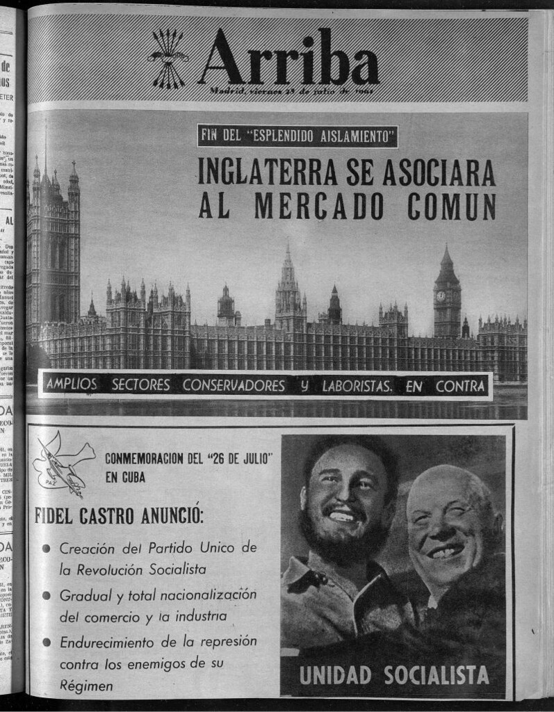 Miniatura de Arriba del 28 de julio de 1961