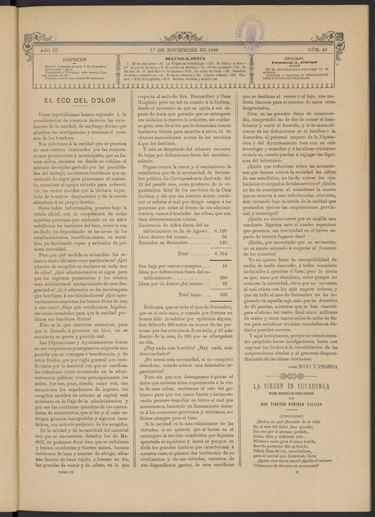Miniatura de La Ilustración de los Niños del 1 de noviembre de 1880, nº 49
