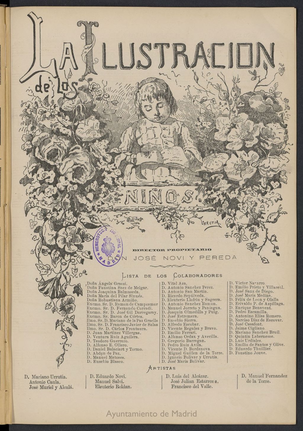 Miniatura de La Ilustración de los Niños del 15 de enero de 1879, nº 6