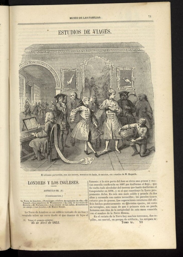 Miniatura de Museo de las familias: periódico mensual del 25 de abril de 1853