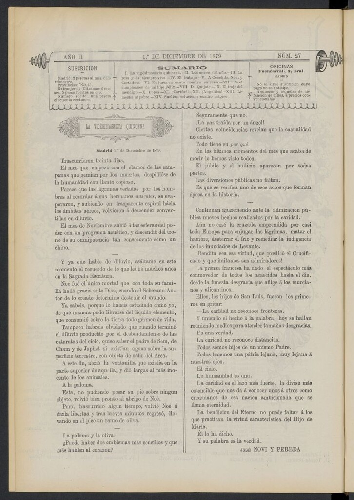 Miniatura de La Ilustración de los Niños del 1 de diciembre de 1879, nº 27