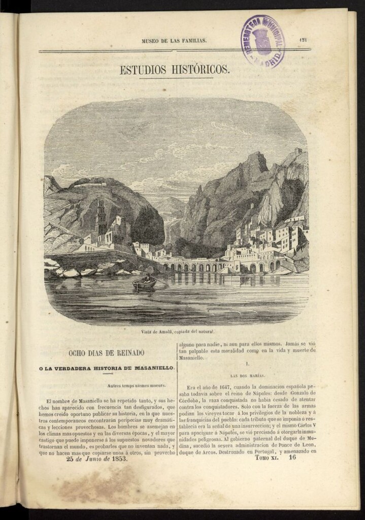 Miniatura de Museo de las familias: periódico mensual del 25 de junio de 1853