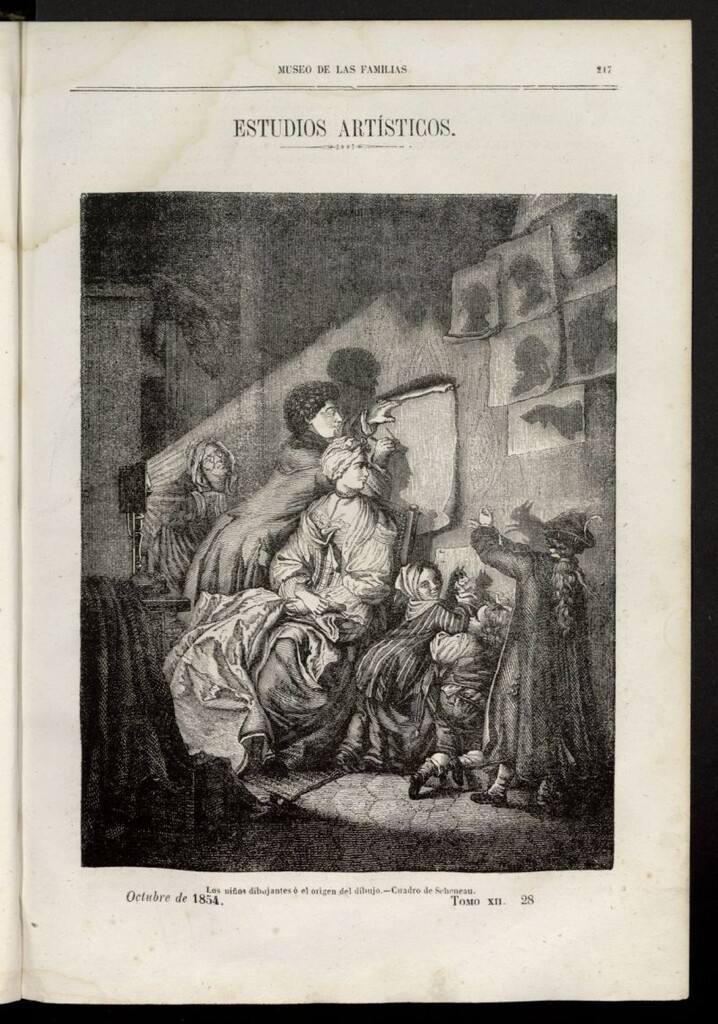 Miniatura de Museo de las familias: periódico mensual de octubre de 1854