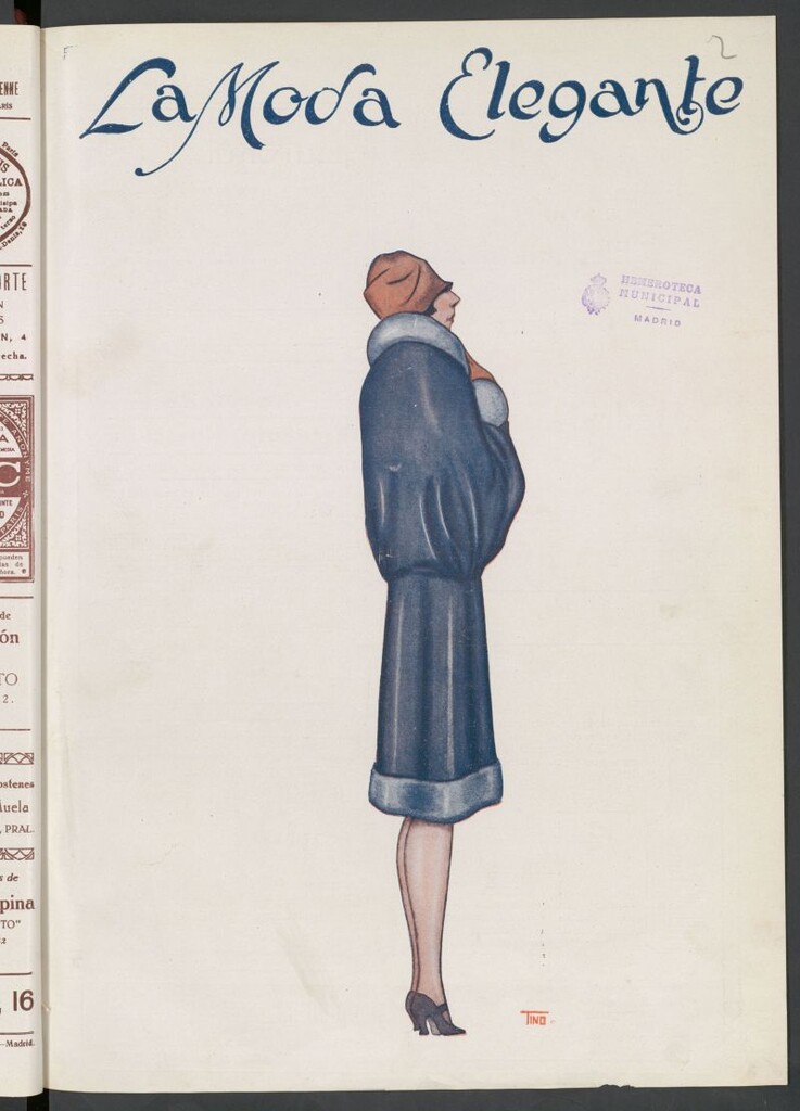 Miniatura de La Moda : revista semanal de literatura, teatros, costumbres y modas de 15 de enero de 1927