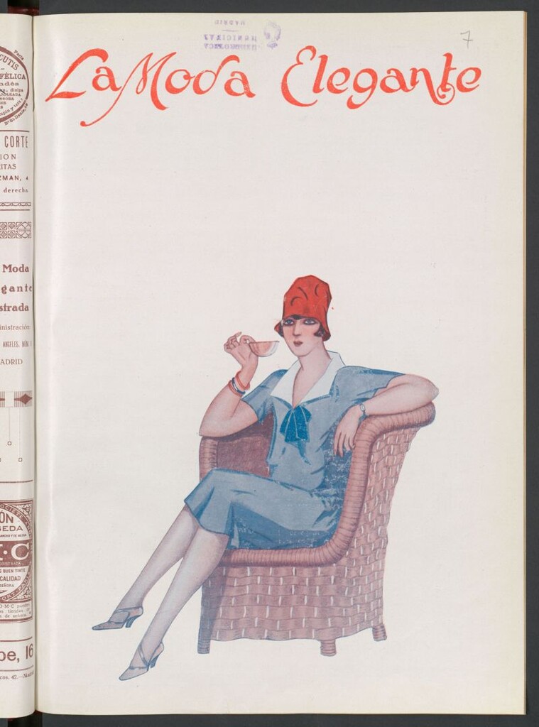 Miniatura de La Moda : revista semanal de literatura, teatros, costumbres y modas del 1 de abril de 1927