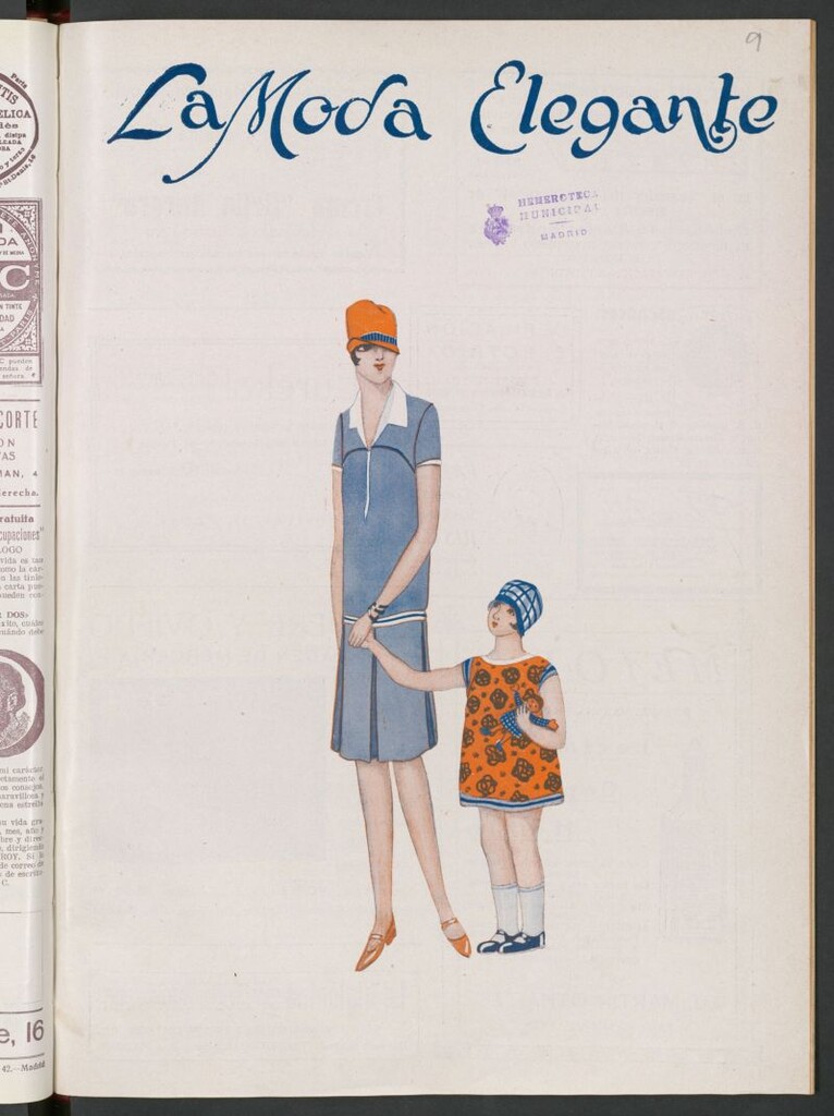 Miniatura de La Moda : revista semanal de literatura, teatros, costumbres y modas del 1 de mayo de 1927