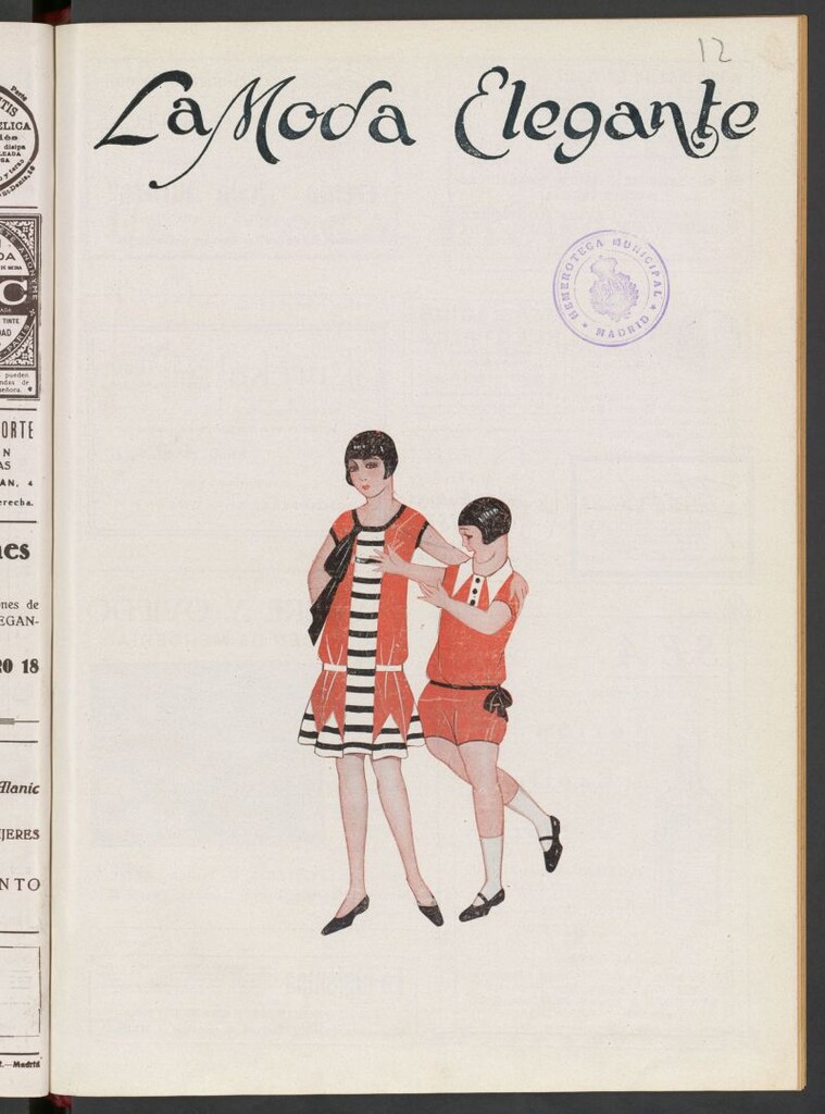 Miniatura de La Moda : revista semanal de literatura, teatros, costumbres y modas 15 de junio de 1927