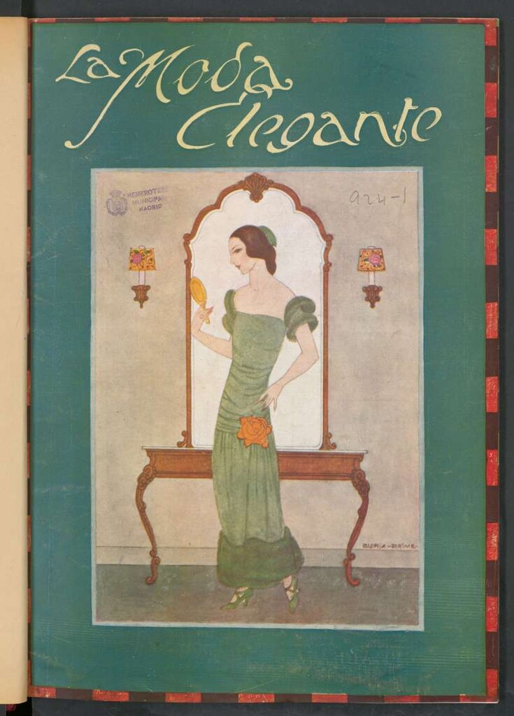 Miniatura de La Moda : revista semanal de literatura, teatros, costumbres y modas de enero de 1924