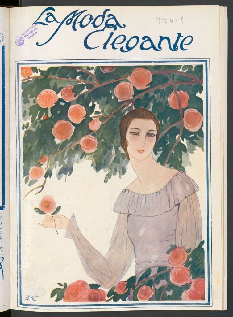 Miniatura de La Moda : revista semanal de literatura, teatros, costumbres y modas de mayo de 1924