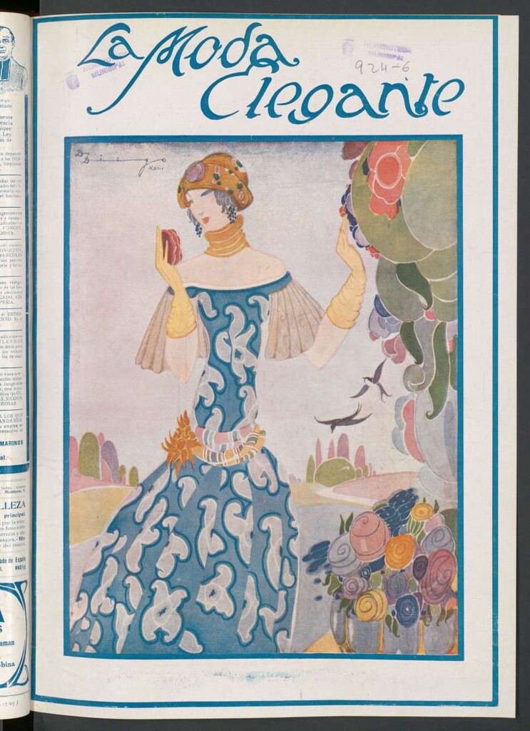 Miniatura de La Moda : revista semanal de literatura, teatros, costumbres y modas de junio de 1924