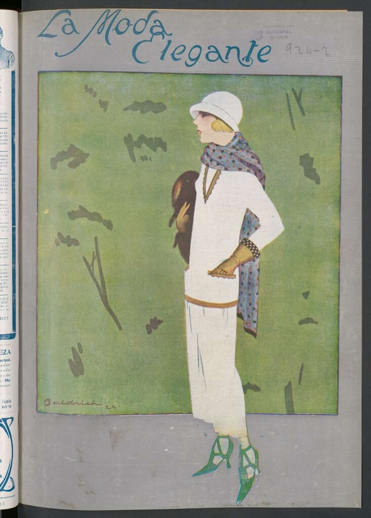 Miniatura de La Moda : revista semanal de literatura, teatros, costumbres y modas de julio de 1924