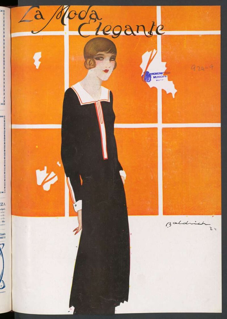 Miniatura de La Moda : revista semanal de literatura, teatros, costumbres y modas de septiembre de 1924