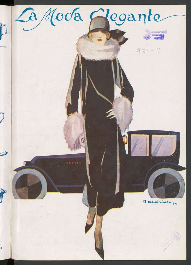 Miniatura de La Moda : revista semanal de literatura, teatros, costumbres y modas de noviembre de 1924