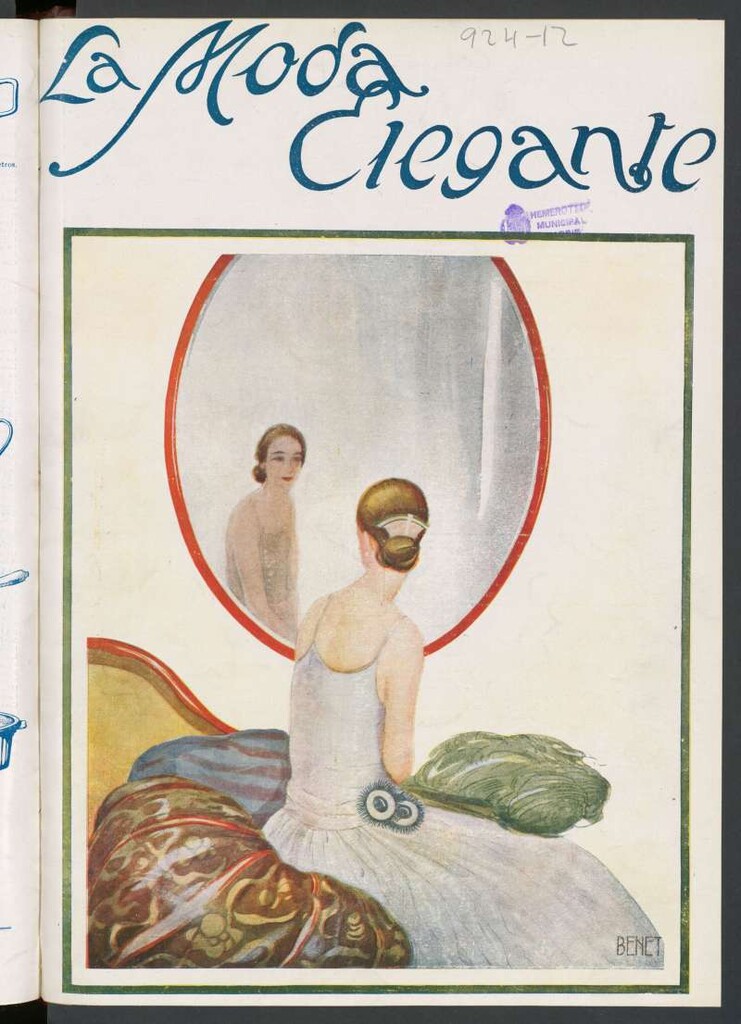 Miniatura de La Moda : revista semanal de literatura, teatros, costumbres y modas de diciembre de 1924