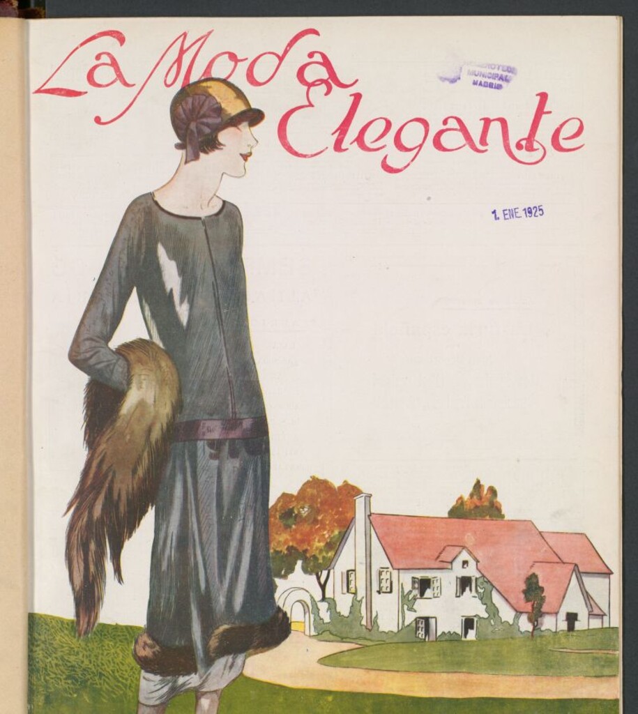 Miniatura de La Moda : revista semanal de literatura, teatros, costumbres y modas de enero de 1925