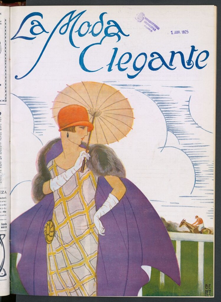 Miniatura de La Moda : revista semanal de literatura, teatros, costumbres y modas de abril de 1925