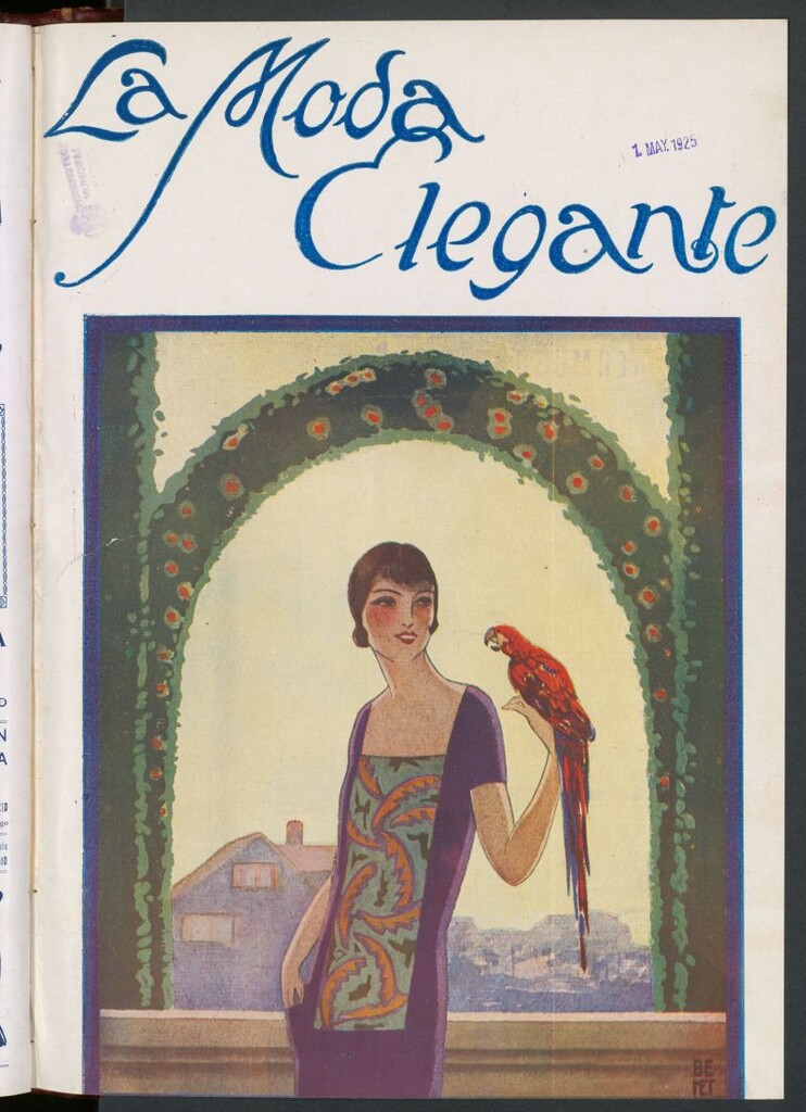 Miniatura de La Moda : revista semanal de literatura, teatros, costumbres y modas de mayo de 1925
