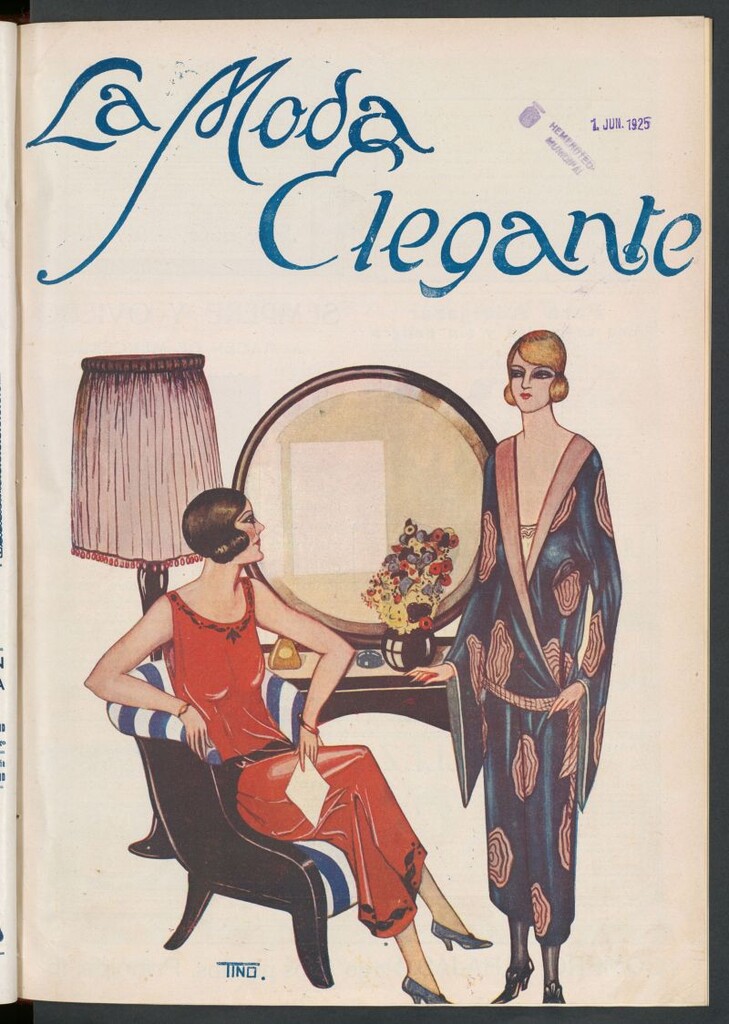 Miniatura de La Moda : revista semanal de literatura, teatros, costumbres y modas de junio de 1925
