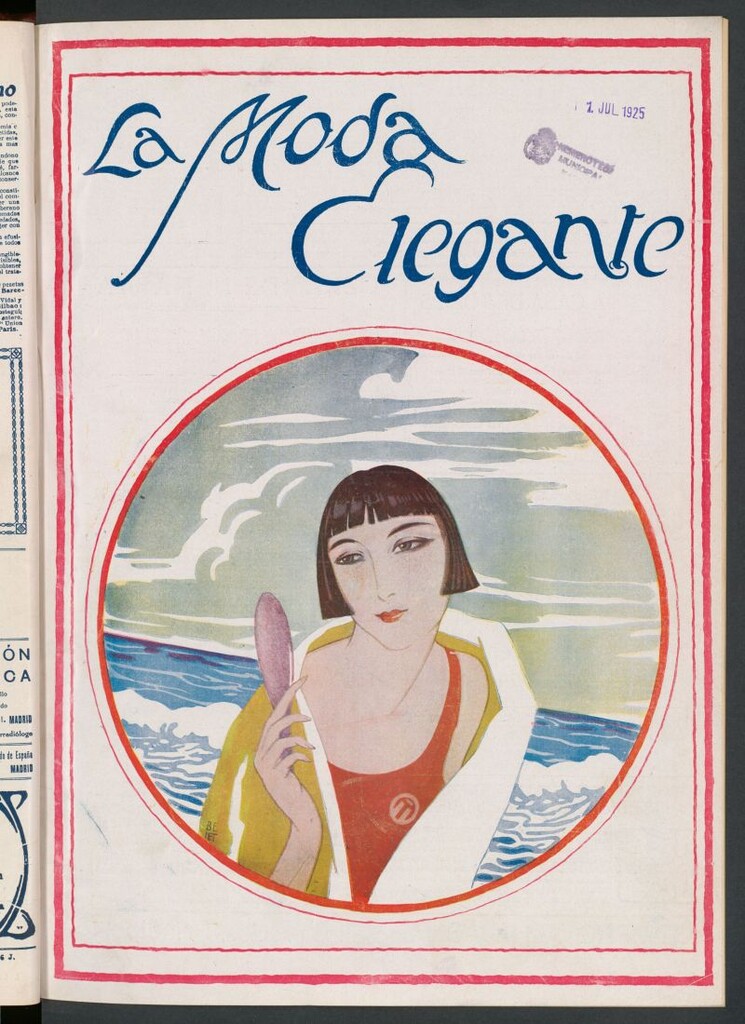 Miniatura de La Moda : revista semanal de literatura, teatros, costumbres y modas de julio de 1925