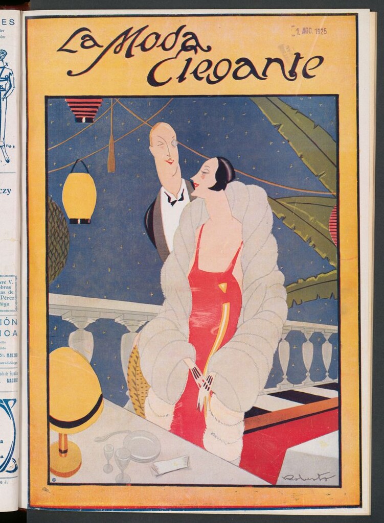 Miniatura de La Moda : revista semanal de literatura, teatros, costumbres y modas de agosto de 1925