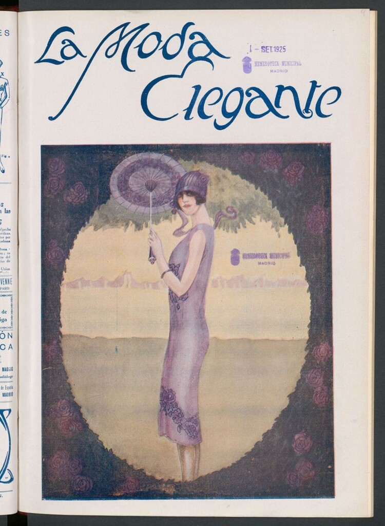 Miniatura de La Moda : revista semanal de literatura, teatros, costumbres y modas de septiembre de 1925