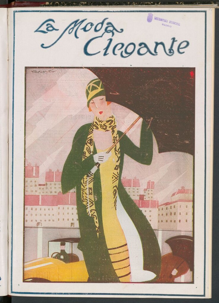 Miniatura de La Moda : revista semanal de literatura, teatros, costumbres y modas de octubre de 1925