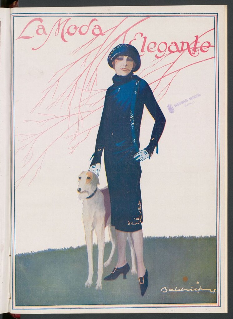 Miniatura de La Moda : revista semanal de literatura, teatros, costumbres y modas de diciembre de 1925