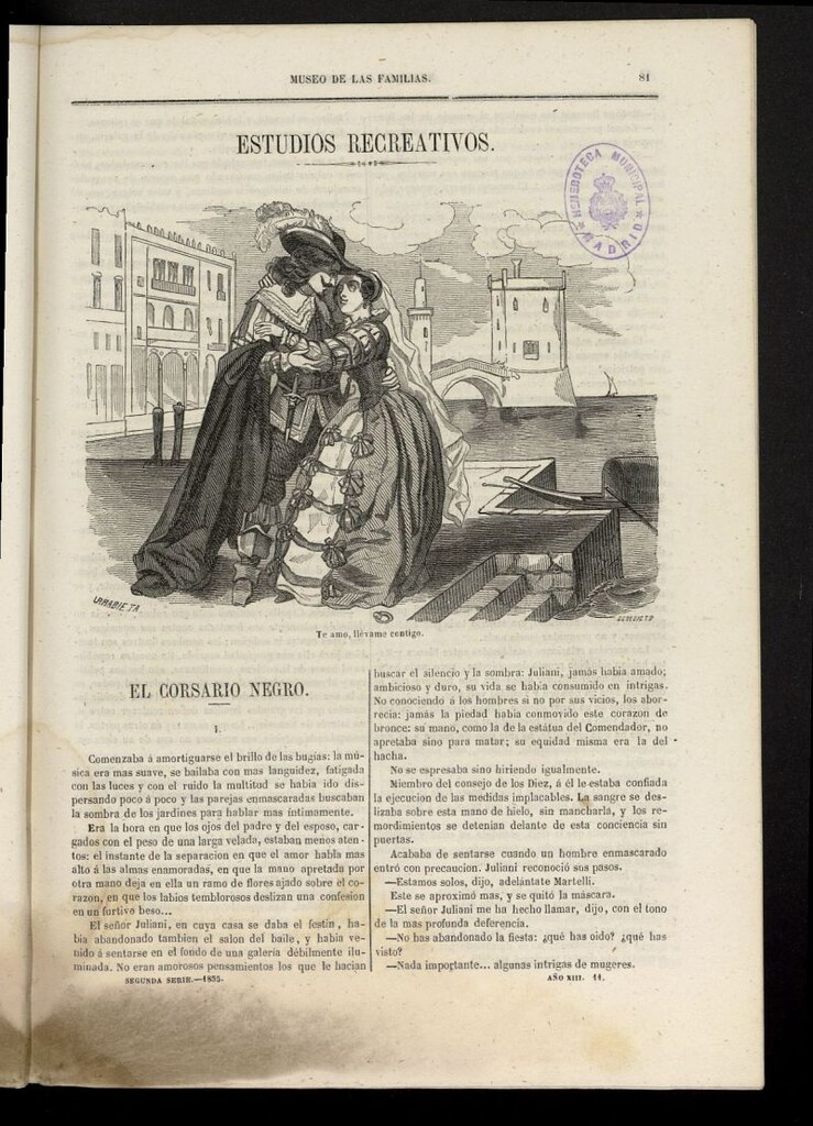 Miniatura de Museo de las familias: periódico mensual segunda serie de 1855, nº 11