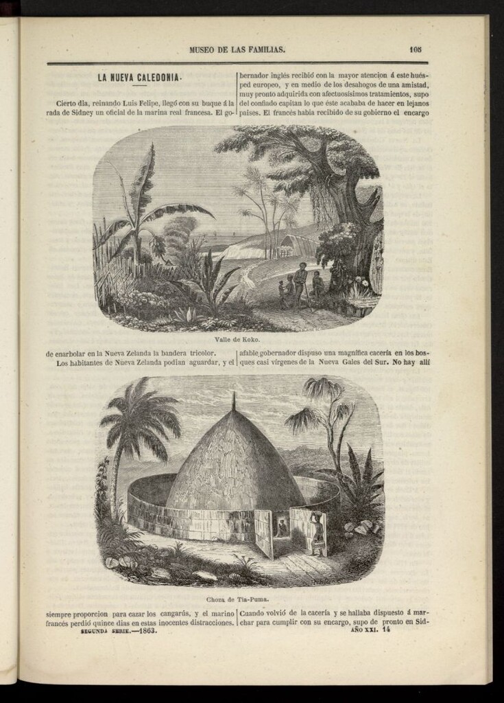 Miniatura de Museo de las familias: periódico mensual segunda serie de 1863, nº 14