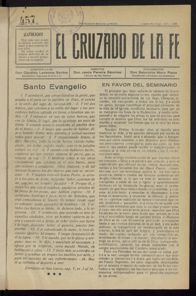 Miniatura de El Cruzado de la Fe