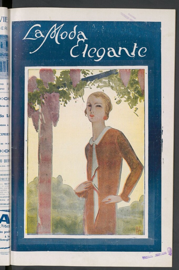 Miniatura de La Moda : revista semanal de literatura, teatros, costumbres y modas de  marzo de 1926