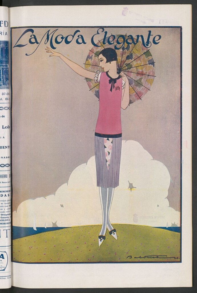 Miniatura de La Moda : revista semanal de literatura, teatros, costumbres y modas de abril de 1926