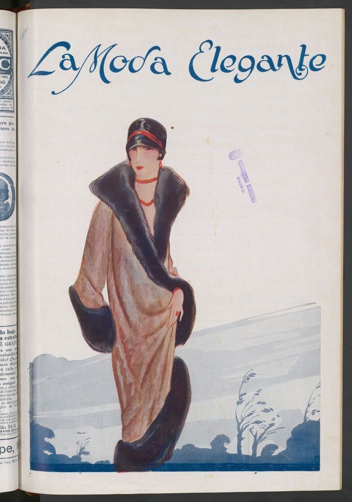 Miniatura de La Moda : revista semanal de literatura, teatros, costumbres y modas de octubre de 1926