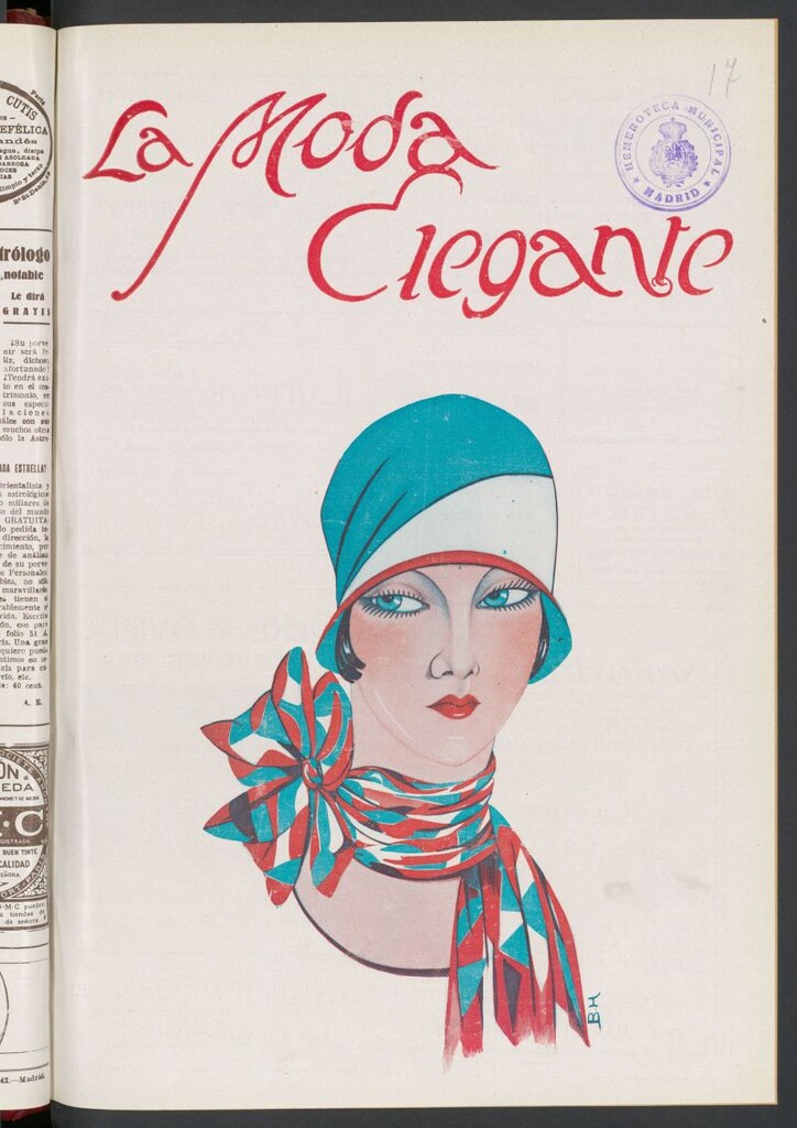 Miniatura de La Moda : revista semanal de literatura, teatros, costumbres y modas  del 1 de septiembre de 1927