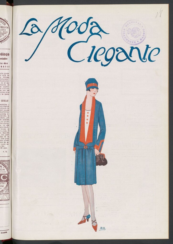 Miniatura de La Moda : revista semanal de literatura, teatros, costumbres y modas  del 15 de septiembre de 1927