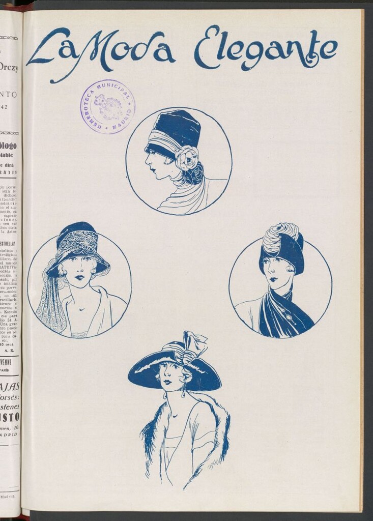 Miniatura de La Moda : revista semanal de literatura, teatros, costumbres y modas  del 15 de noviembre de 1927