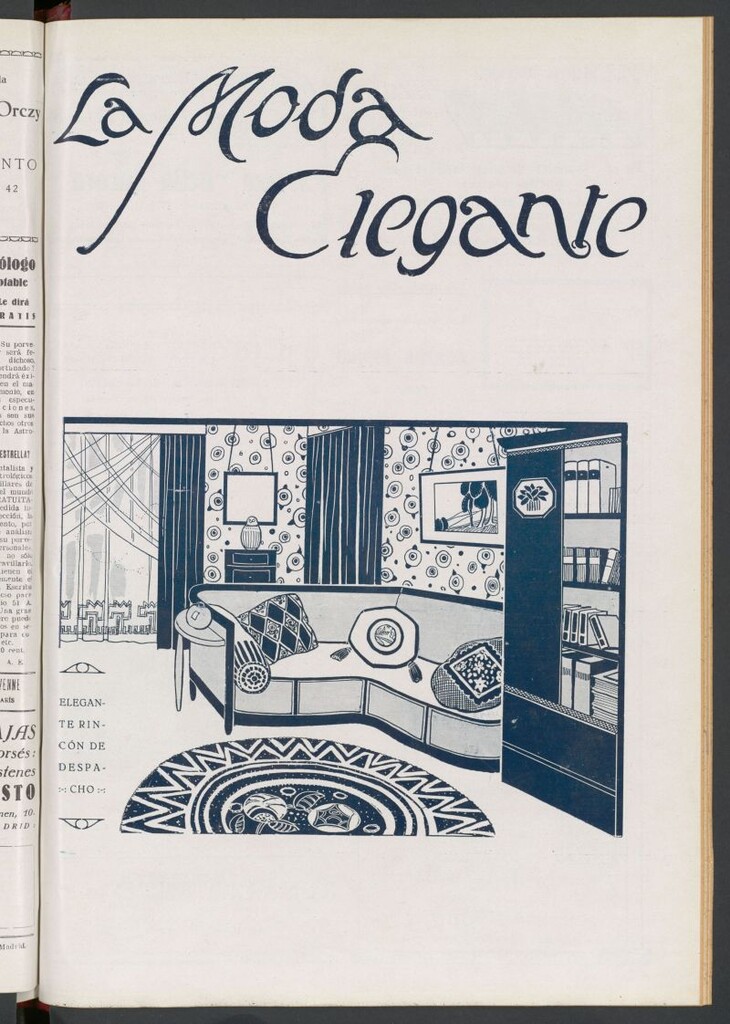 Miniatura de La Moda : revista semanal de literatura, teatros, costumbres y modas  del 1 de diciembre de 1927