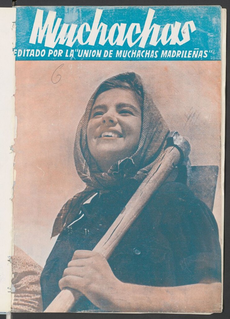 Miniatura de Muchachas: portavoz de las jóvenes madrileñas, nº 6 del 7 de agosto de 1937
