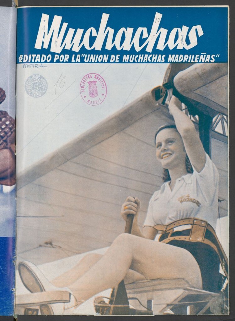 Miniatura de Muchachas: portavoz de las jóvenes madrileñas, nº 10 del 7 de noviembre de 1937