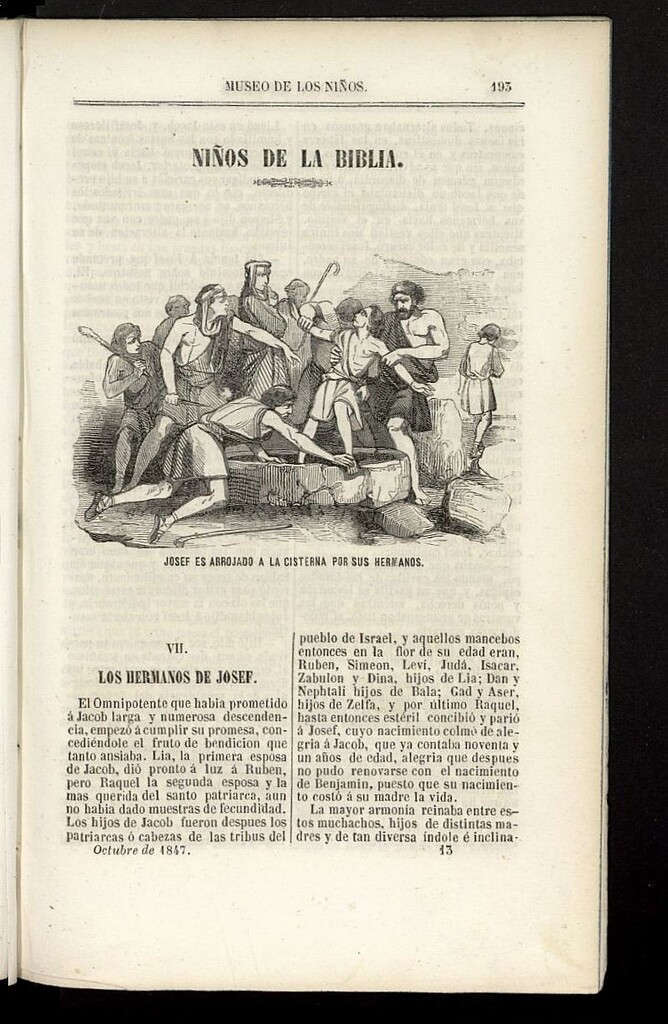 Miniatura de Museo de los Niños de octubre de 1847