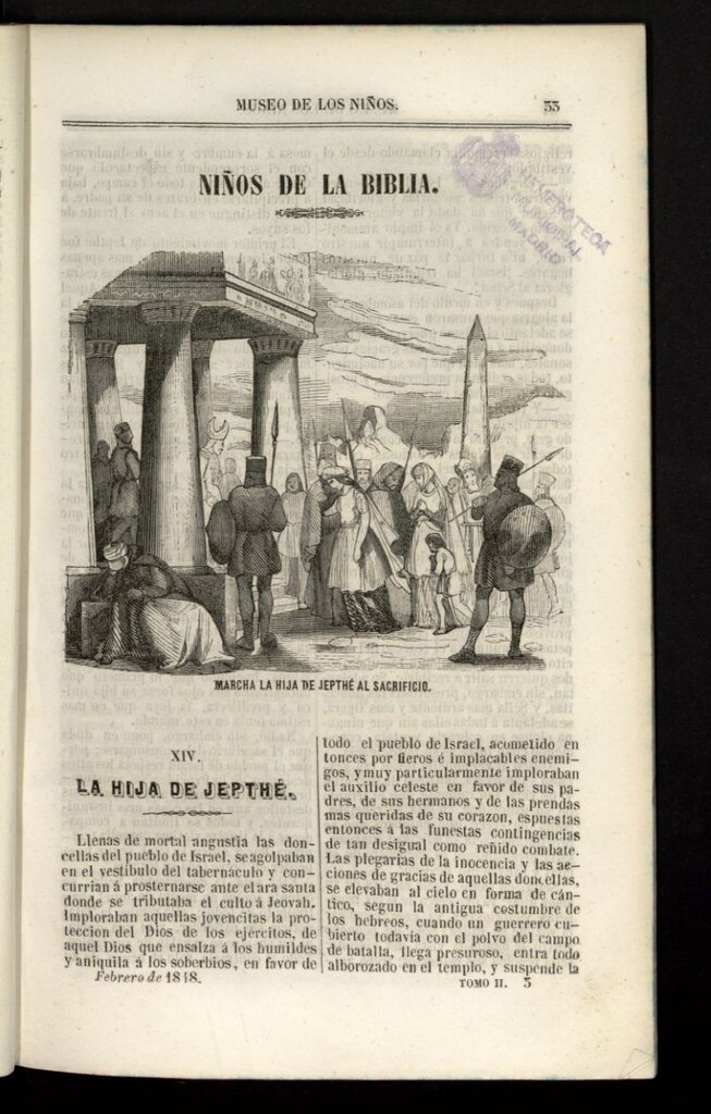 Miniatura de Museo de los Niños de febrero de 1848