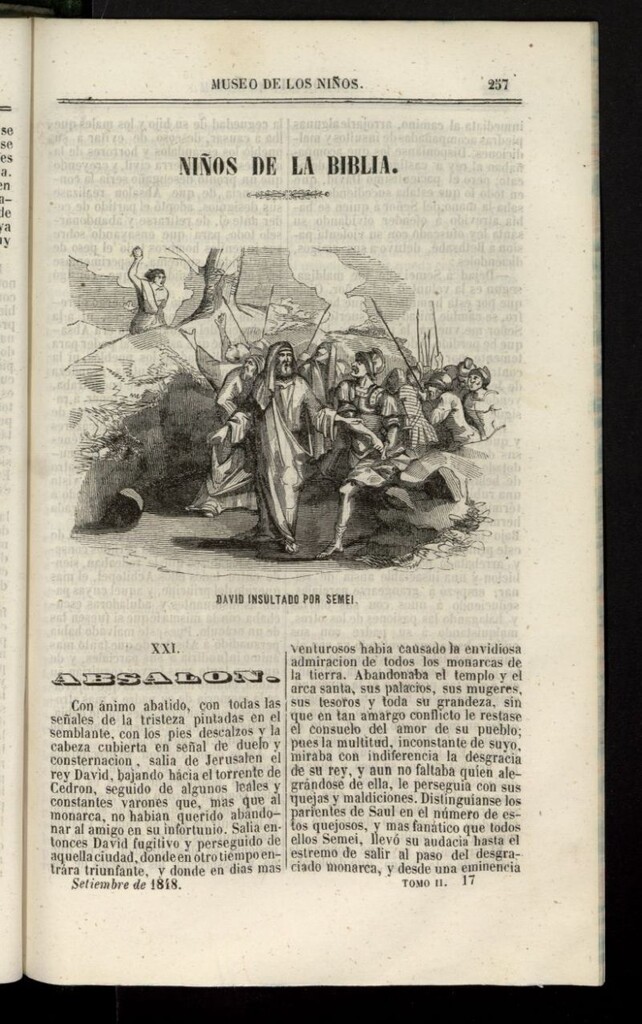Miniatura de Museo de los Niños de septiembre de 1848