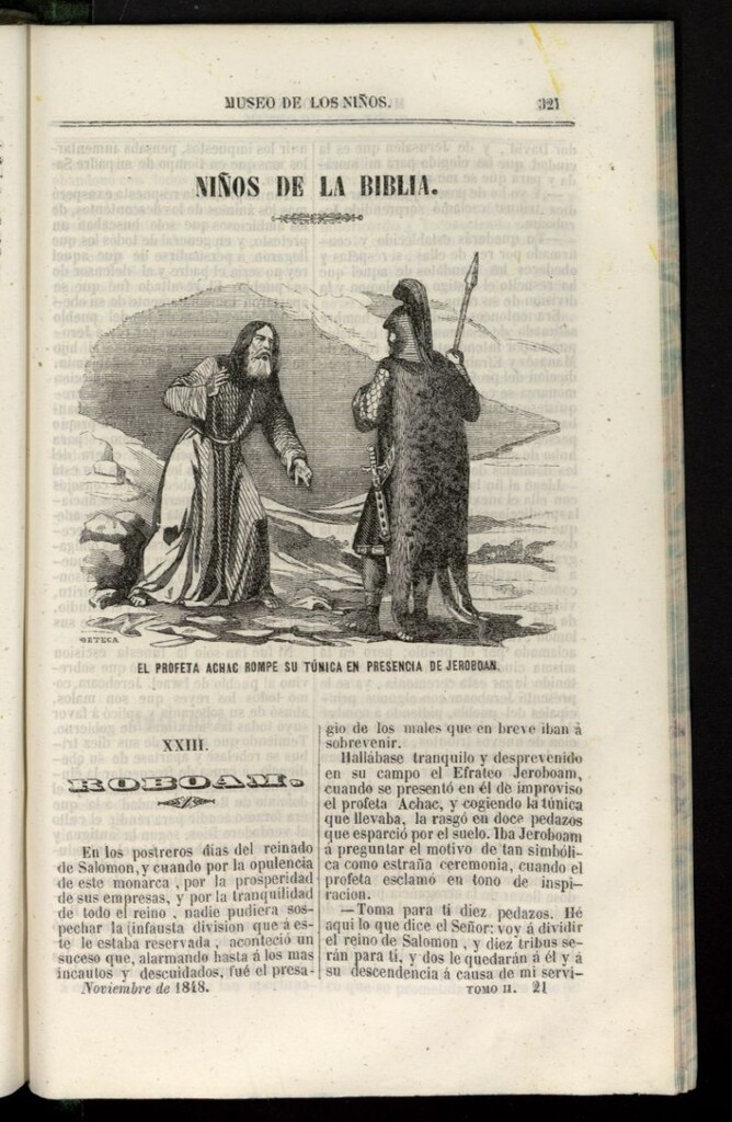 Miniatura de Museo de los Niños de noviembre de 1848