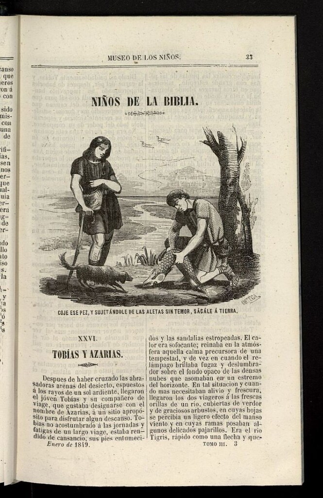 Miniatura de Museo de los Niños de enero [sic] de 1849