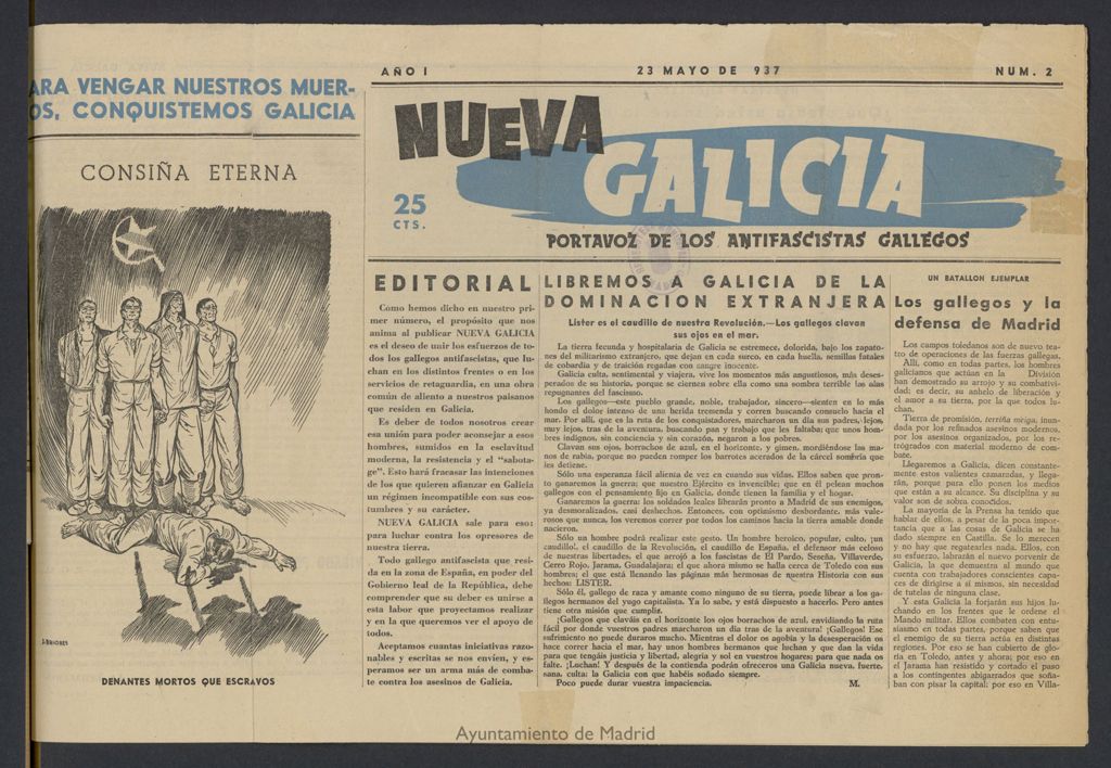 Miniatura de Nueva Galicia del 23 de mayo de 1937