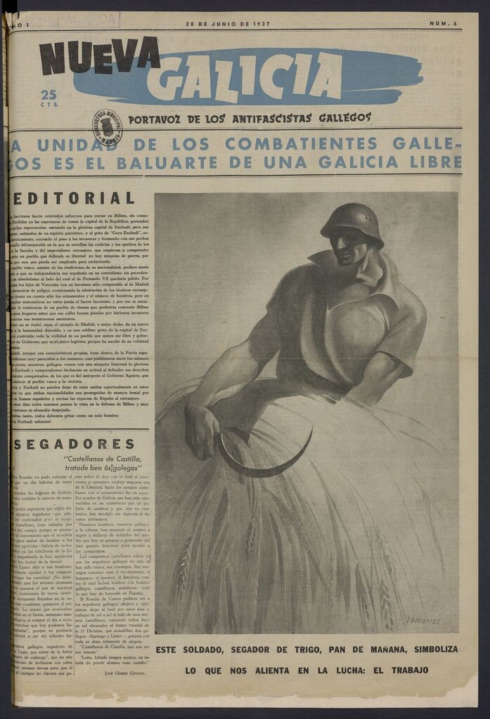 Miniatura de Nueva Galicia del 20 de junio de 1937