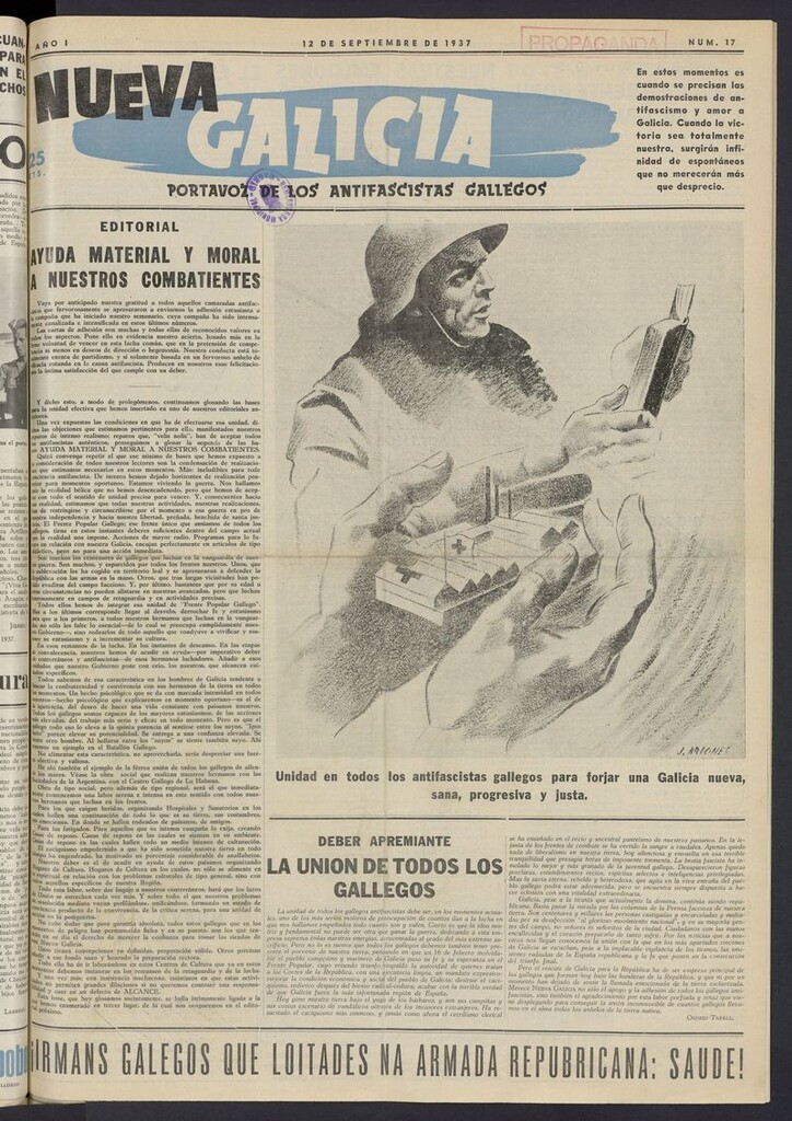 Miniatura de Nueva Galicia del 12 de septiembre de 1937