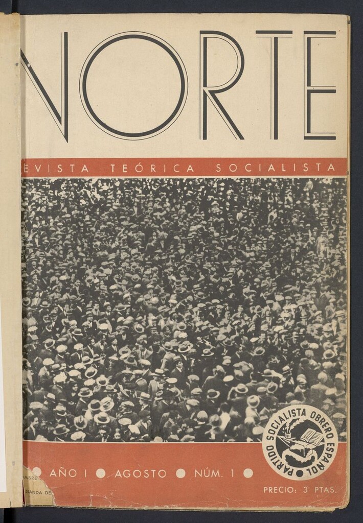 Miniatura de Norte: revista socialista de agosto de 1936