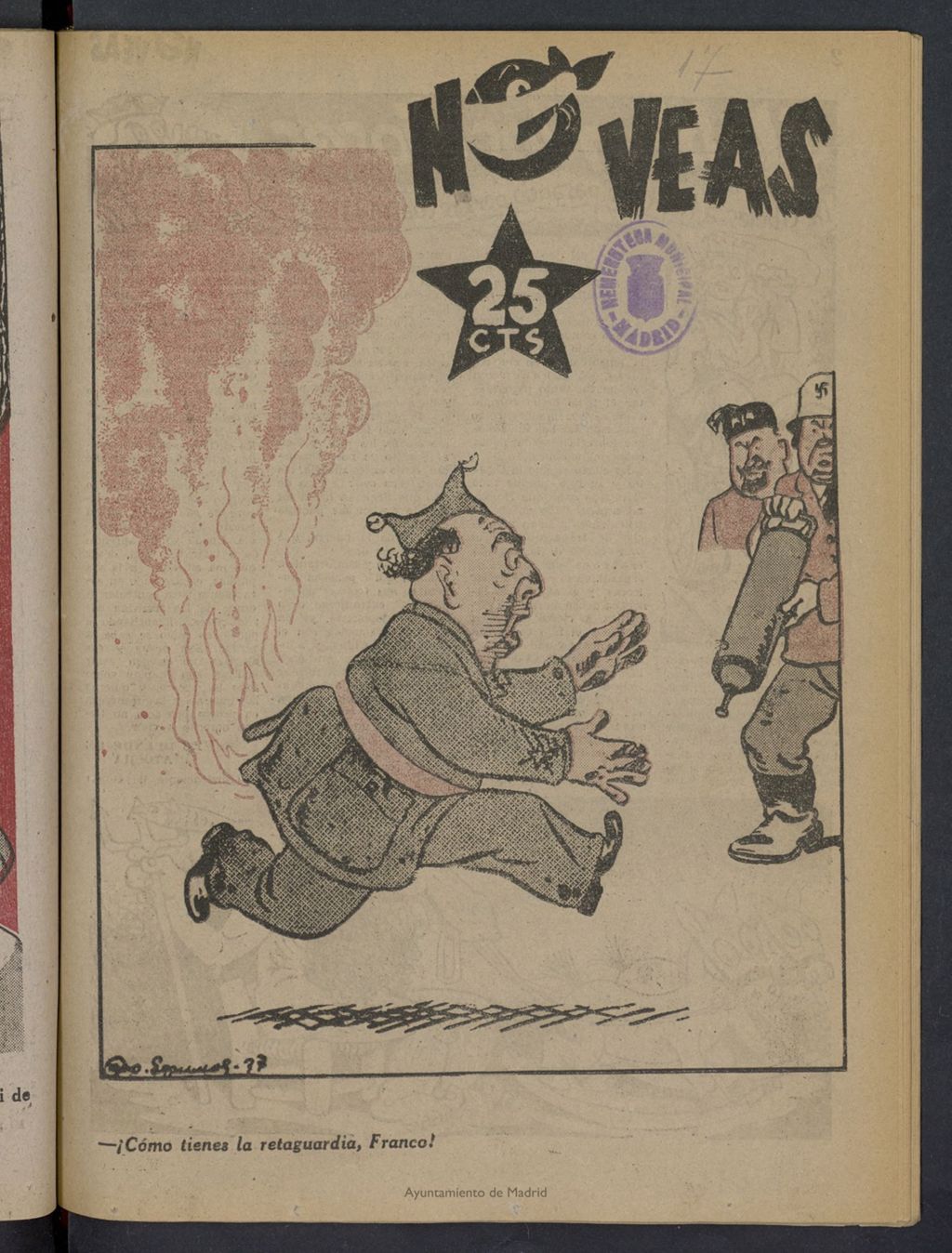 Miniatura de No veas: semanario humorístico del 11 de septiembre de 1937