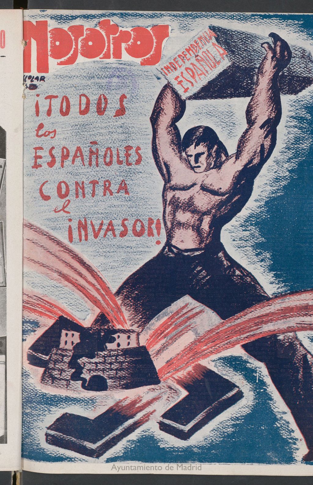 Miniatura de Nosotros: órgano de la 53 Brigada Mixta del 10 de junio de 1938